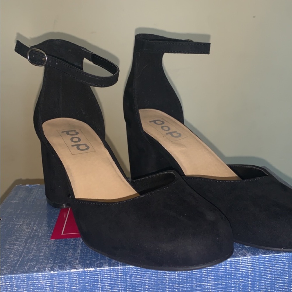 Heel pumps worn twice